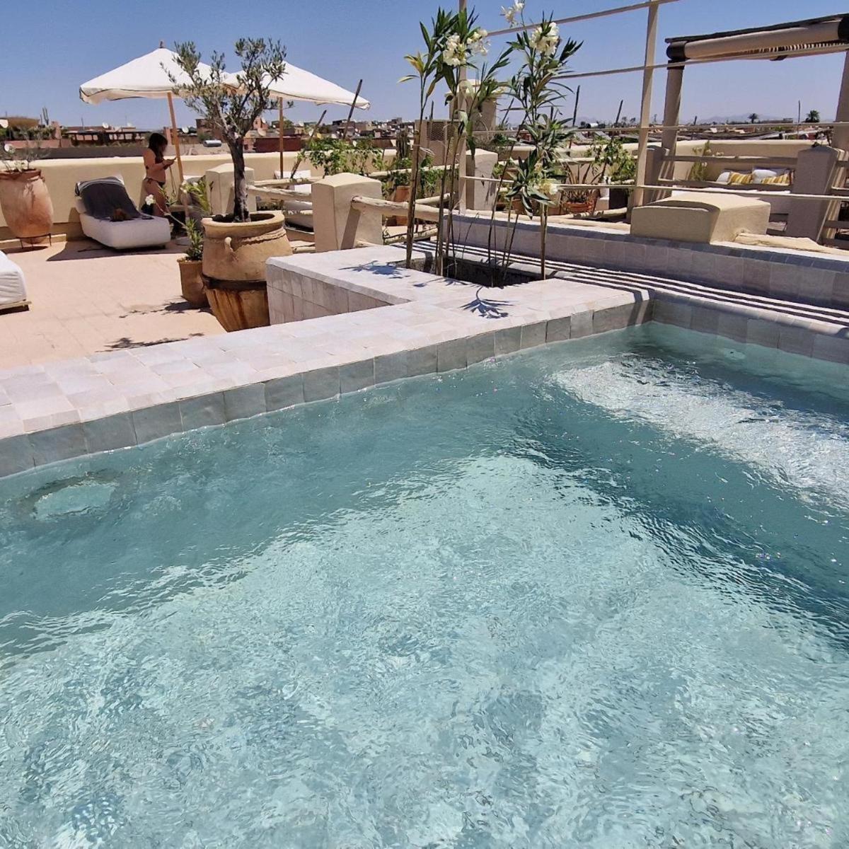 Le Singe Rose Bed & Breakfast Marrakesh Exterior photo